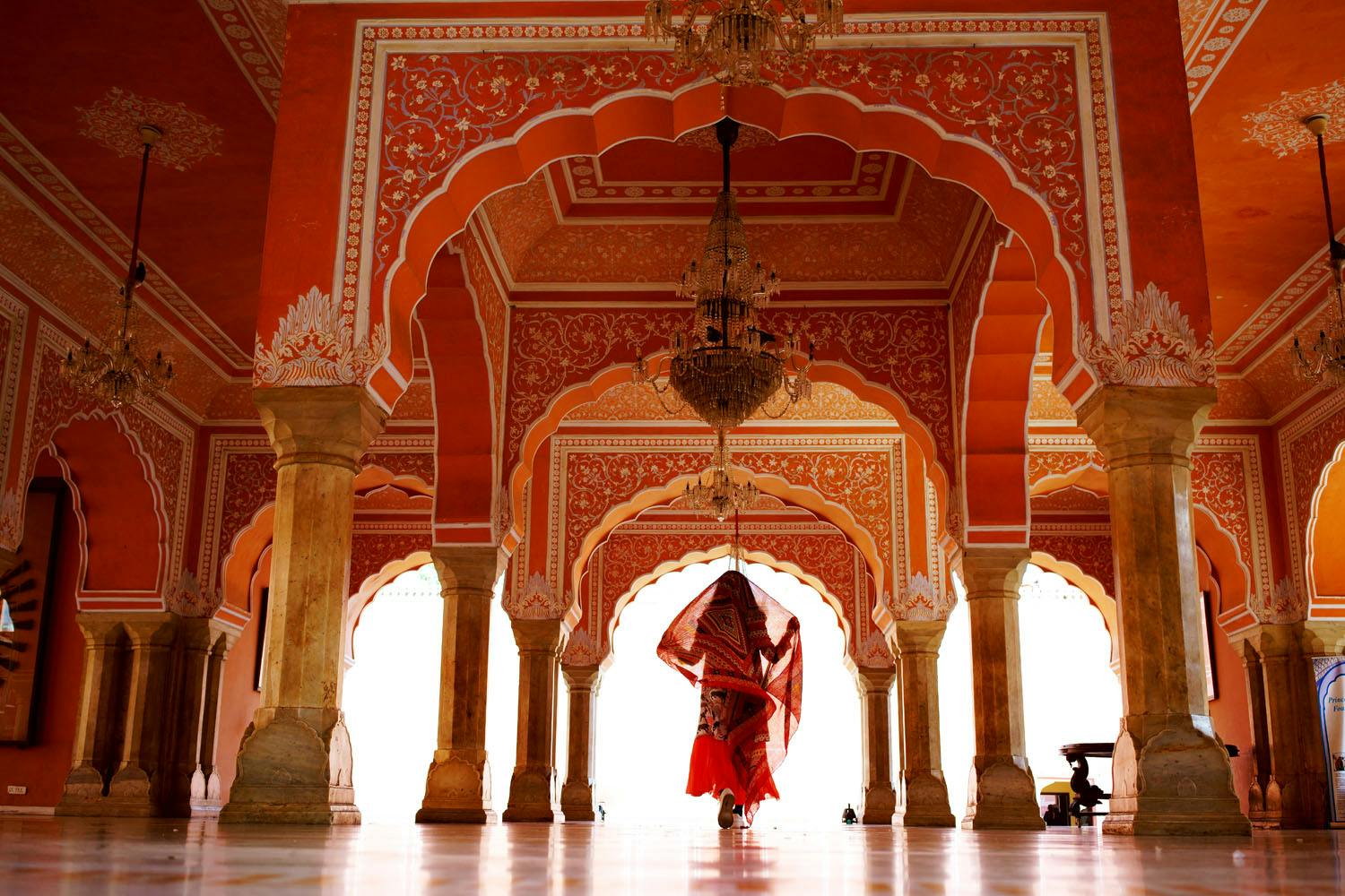 jaipur - woman in city palace