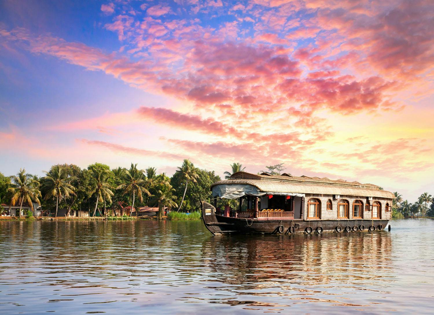 kerala - backwater houseboat