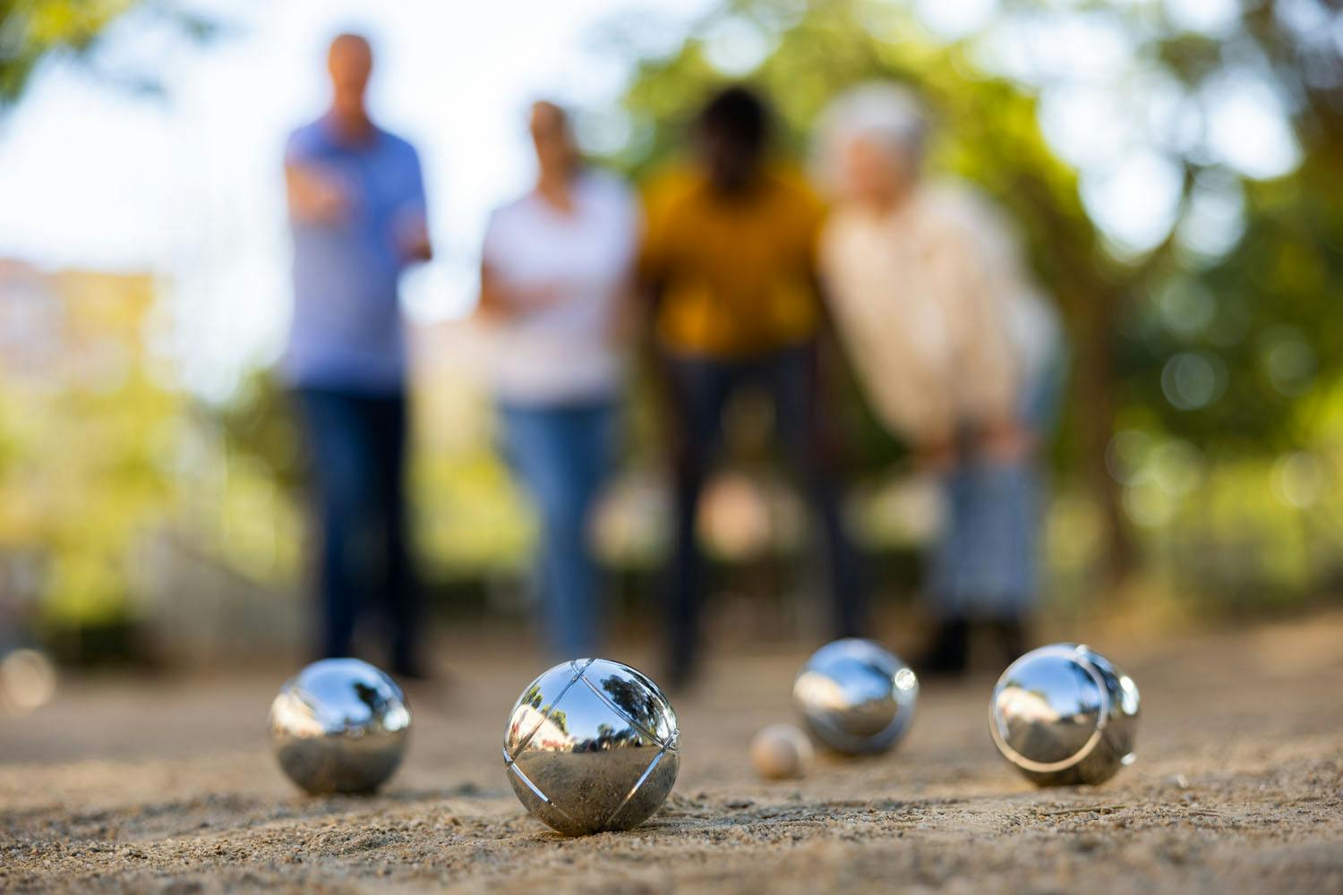 petanque - popular sport in southern france