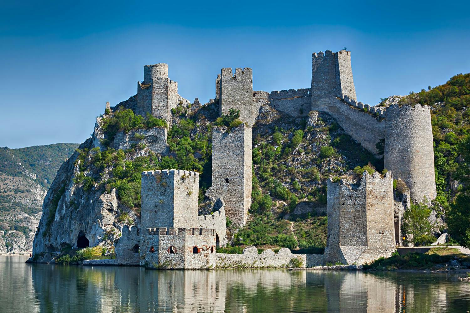 Golubac - Old medieval fortress