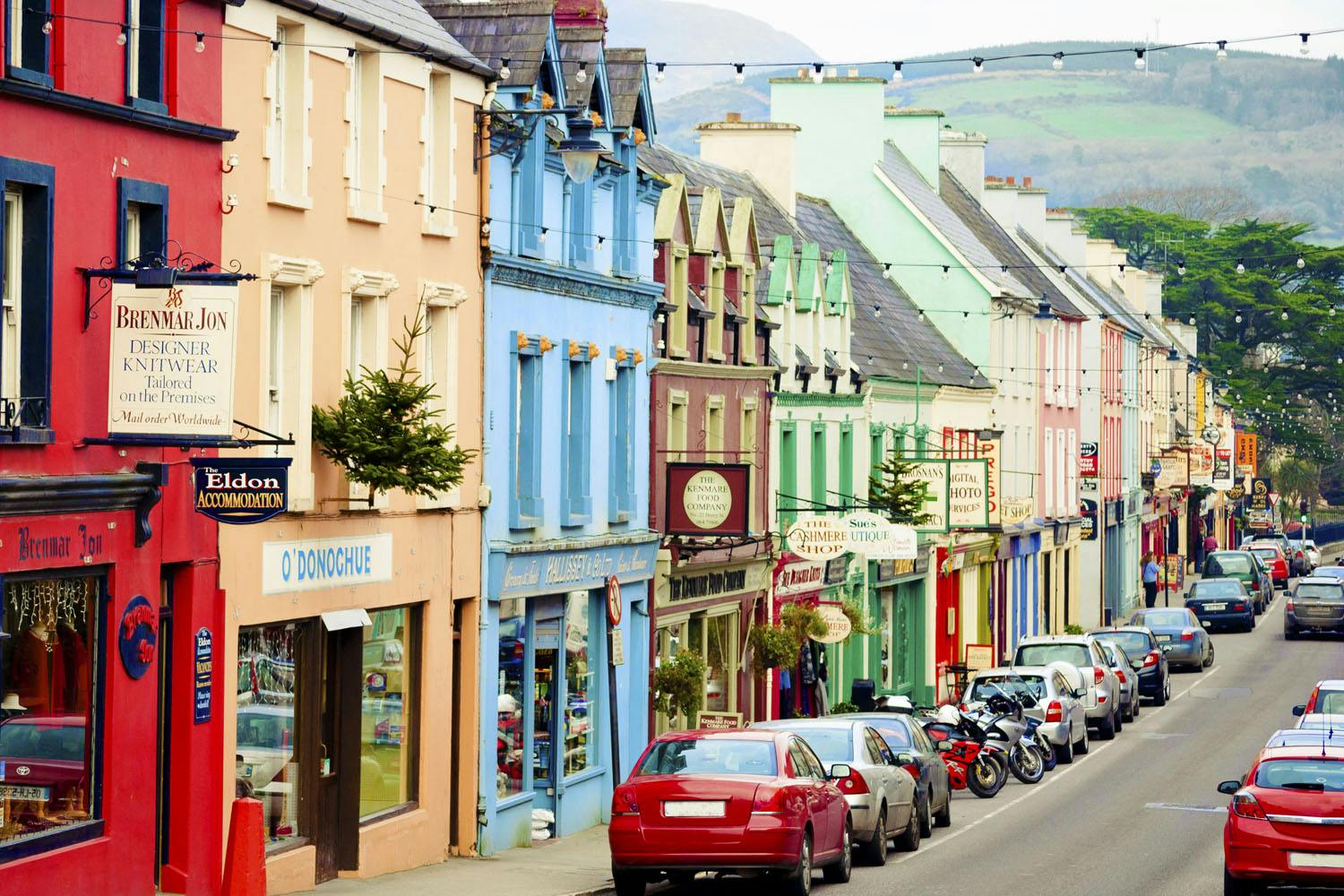 kenmare - colorful houses